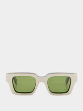 Off-White White Square Sunglasses