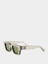 Off-White White Square Sunglasses
