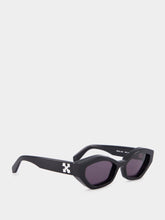 Off-White Hilo Black Cat-Eye Sunglasses