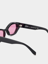 Off-White Black and Pink Hilo Sunglasses