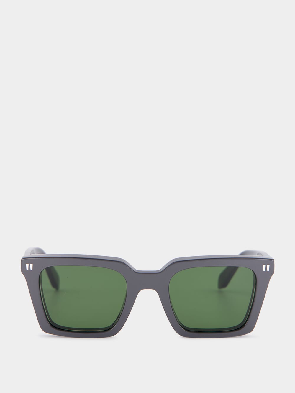 NWT Off-White Reno Pearl 51mm Sunglasses Off-White Sunglasses Leonardo White dark grey Man Woman | eBay main image 2