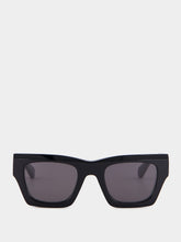 Davie Black Rectangular Sunglasses