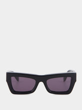Off-White Charleston Black Rectangular Sunglasses