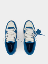 Off-White White and Neo Blue Out Of Office Sneakers
