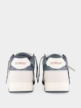 Off-White White and Dark Blue Out Of Office Sneakers