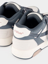 Off-White White and Dark Blue Out Of Office Sneakers