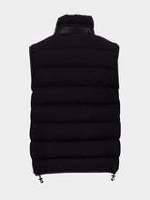 Tom Ford Black Quilted High Neck Vest