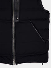 Tom Ford Black Quilted High Neck Vest