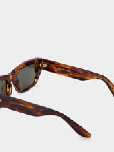 Retrosuperfuture Ra Havana Striata Rectangular Sunglasses