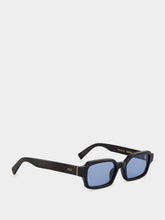 Retrosuperfuture Carino Azure Black Square Sunglasses