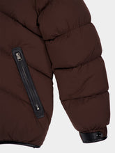 Tom Ford Chocolate Brown Light Nylon Down Jacket