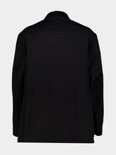 Tom Ford Black Twill Collar Field Jacket