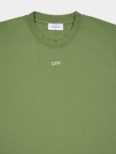 Off-White Khaki Stitch Arrow Slim T-Shirt