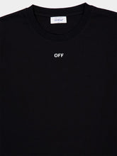 Off-White Black Cotton Brush Arrow T-Shirt