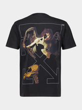 Black Slim Fit Cupid Arrow T-Shirt