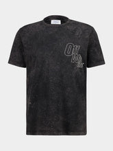 Vintage Black Outline Arrow Slim Fit T-Shirt