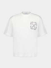 Off-White White Dragon Skate Short Sleeve T-Shirt