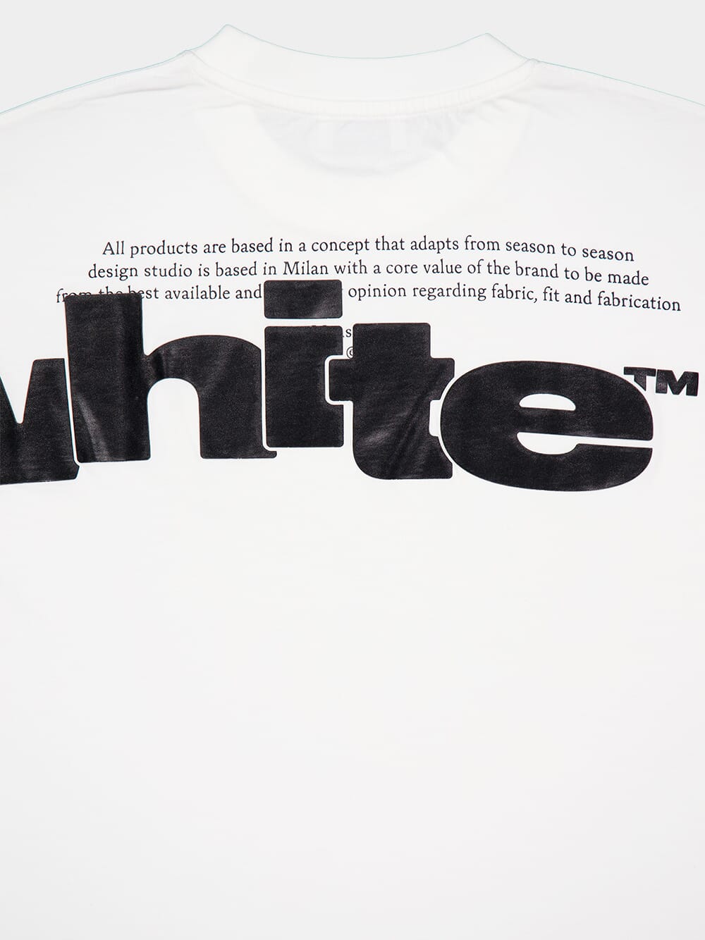 White Shared Logo Skate T-Shirt