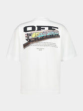 White Train Off Cotton T-Shirt