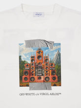 Off-White White Train Off Cotton T-Shirt