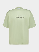 Off-White Alfalfa Green Scribble Arrow Skate T-Shirt