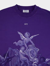 Off-White Purple Putti T-Shirt