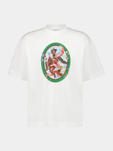 Off-White White Fresco Oval Print T-Shirt