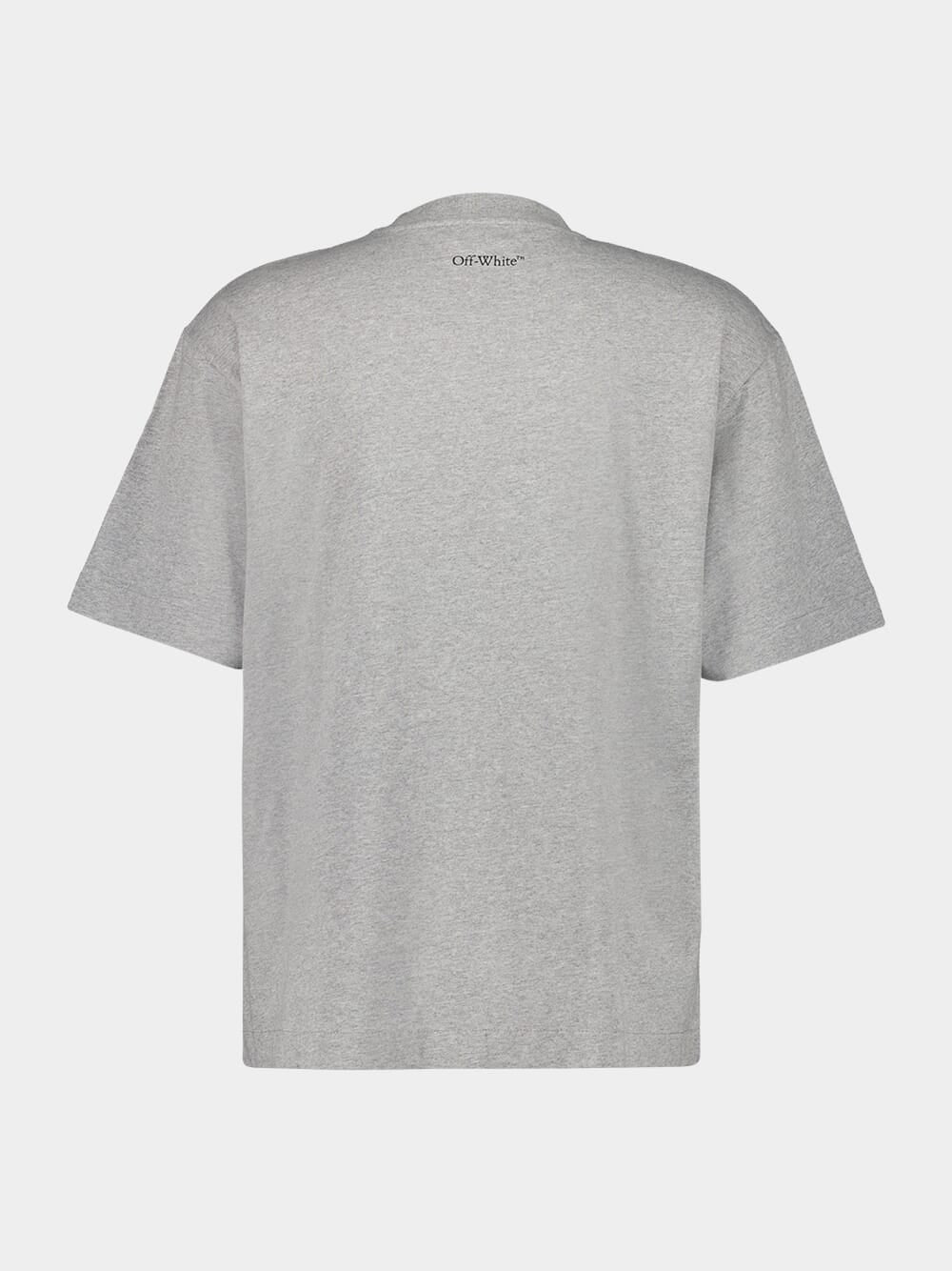 Grey Fresco Oval Print T-Shirt