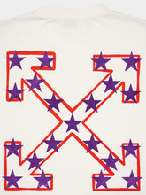 Off-White White Starry Arrow Graphic T-Shirt