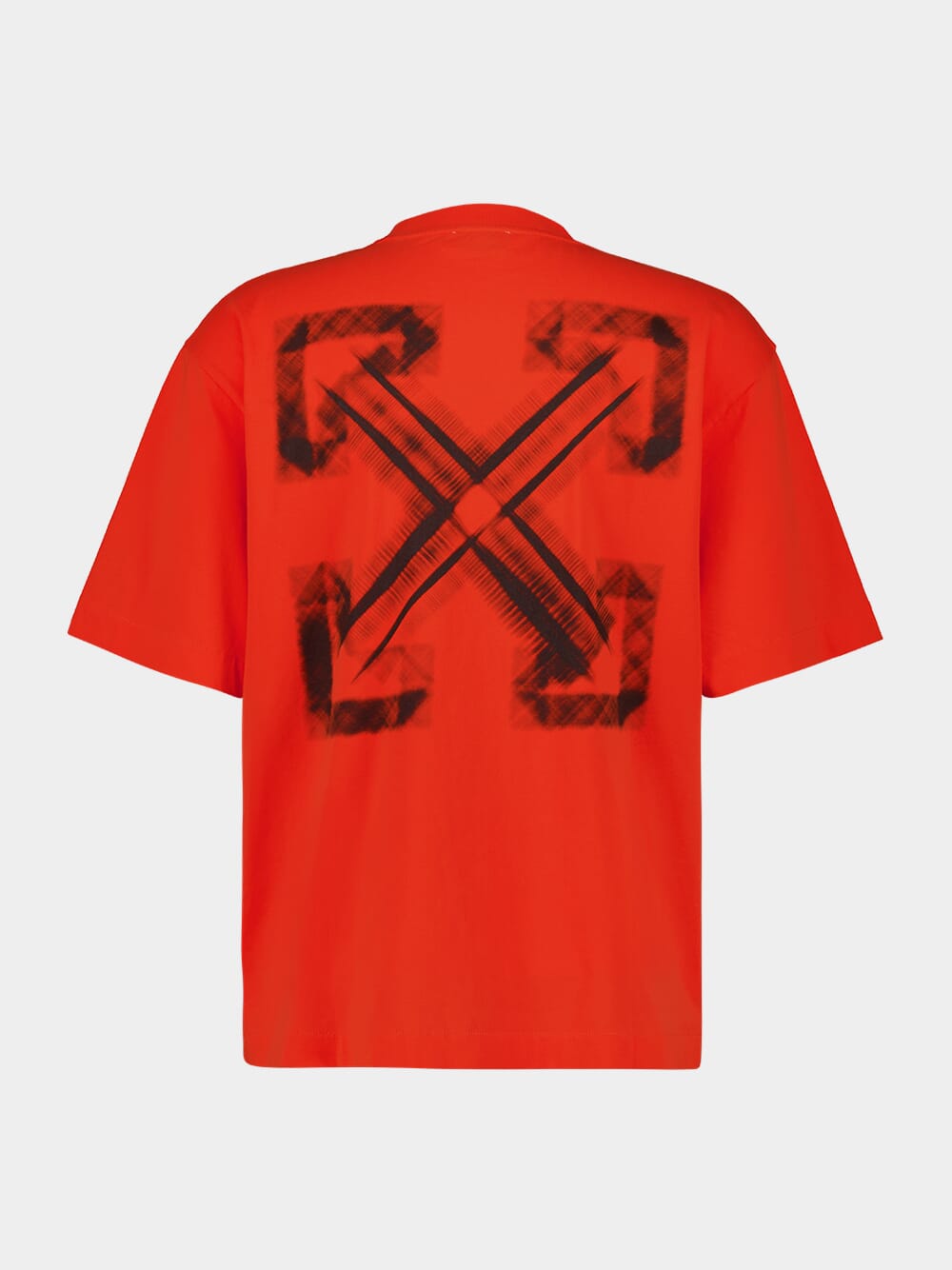 Orange Vibe Arrow Graphic T-Shirt