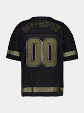Off-White Black Mesh Football T-Shirt
