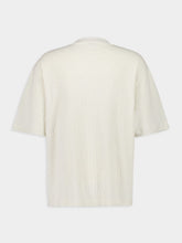 Off-White Cream Terry Cotton T-Shirt