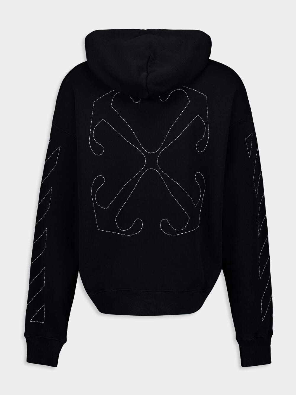 Black Stitch Arrow Skate Hoodie