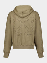 Off-White Cotton Sweatshirt