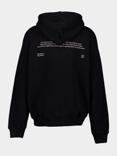Off-White Script Mary Graphic Print Hoodie