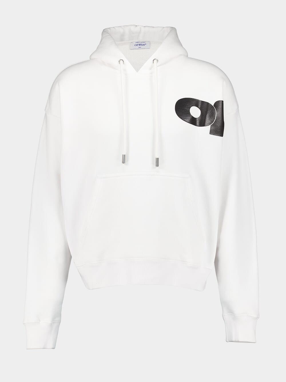 White Shared Logo Skate Hoodie