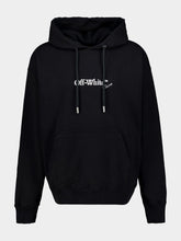 Off-White Black Scribble Arrow Cotton Sweatshirt