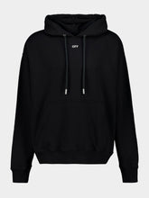 Off-White Black Brush Arrow Cotton Sweatshirt