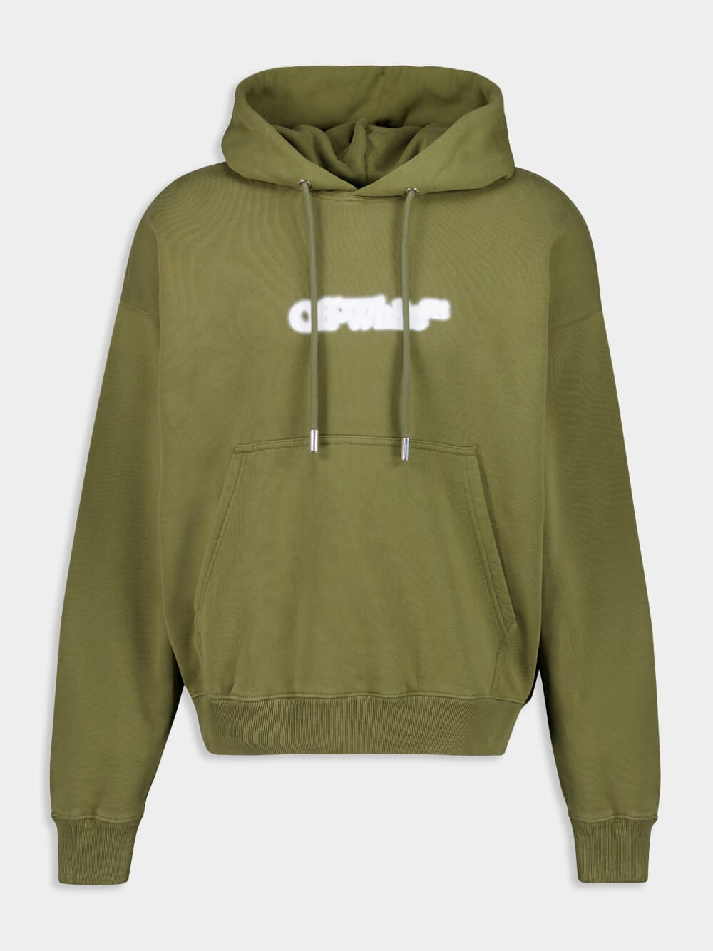 Green Spray Arrow Cotton Sweatshirt