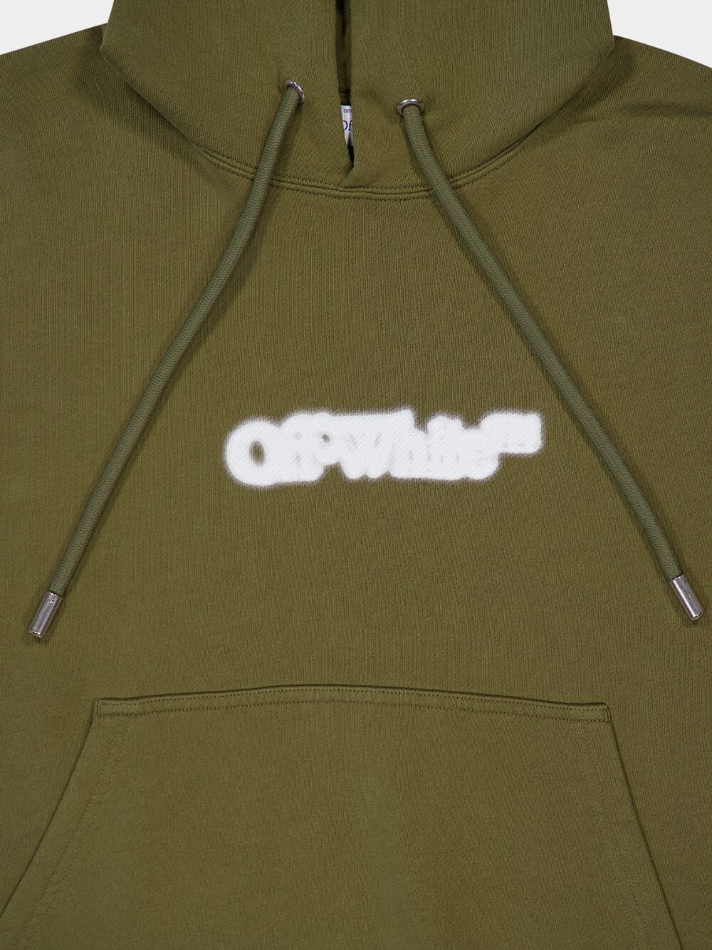 Green Spray Arrow Cotton Sweatshirt