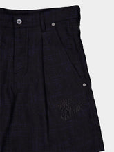 Off-White 90s Logo Linen Shorts