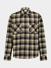 Off-White Check-Print Flannel Shirt