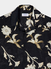 Off-White Water Flower Linen Bowling Shirt