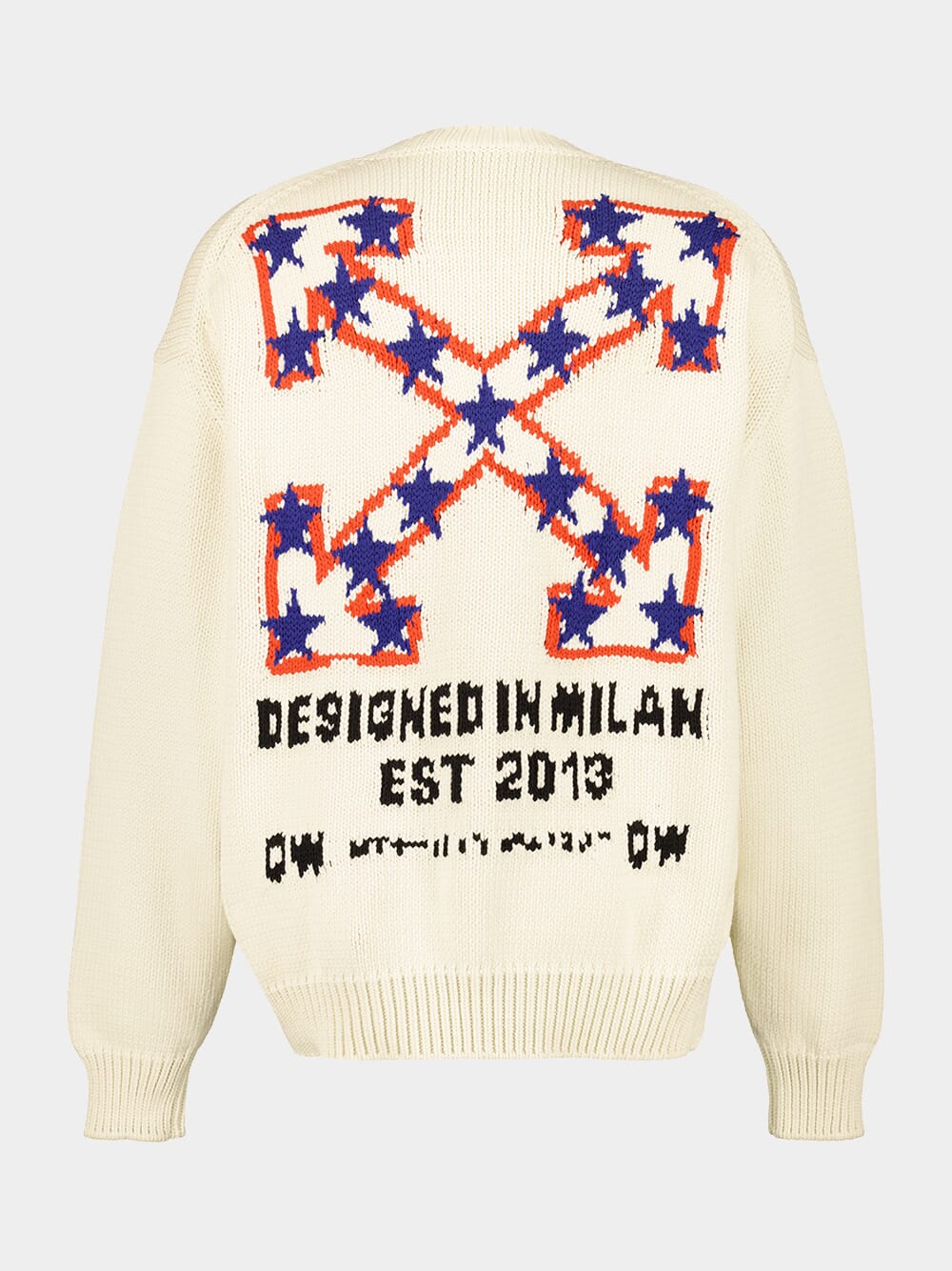 Starry Arrow Print Sweater