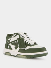 Off-White Military Green Out Of Office Sneakers