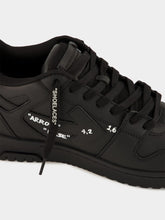 Off-White Black Graffiti Out Of Office Sneakers