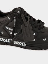 Off-White Black Graffiti Out Of Office Sneakers