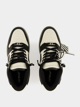 Off-White Off-White and Black OOO Varsity Leather Sneakers