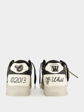 Off-White Off-White and Black OOO Varsity Leather Sneakers