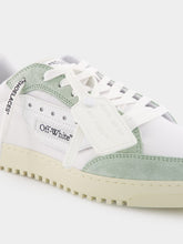 Off-White 5.0 Panelled Canvas Green Sneakers